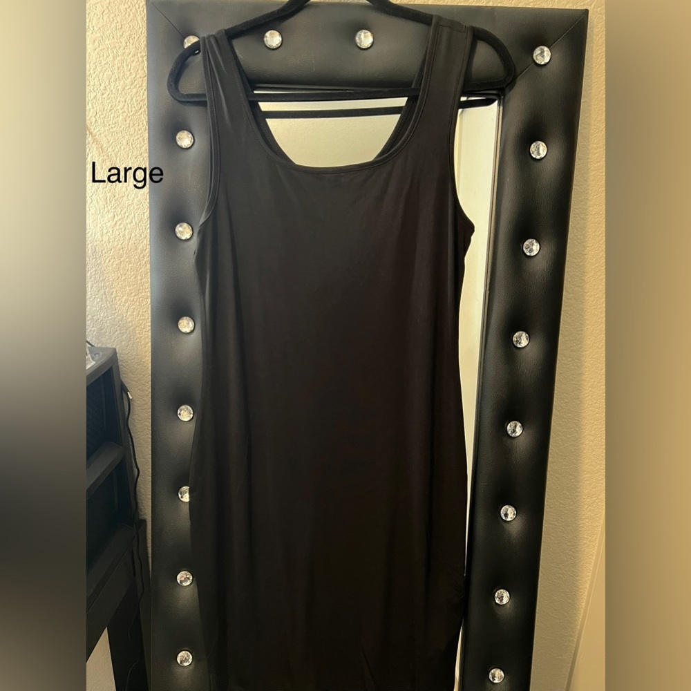 Large mini dress
